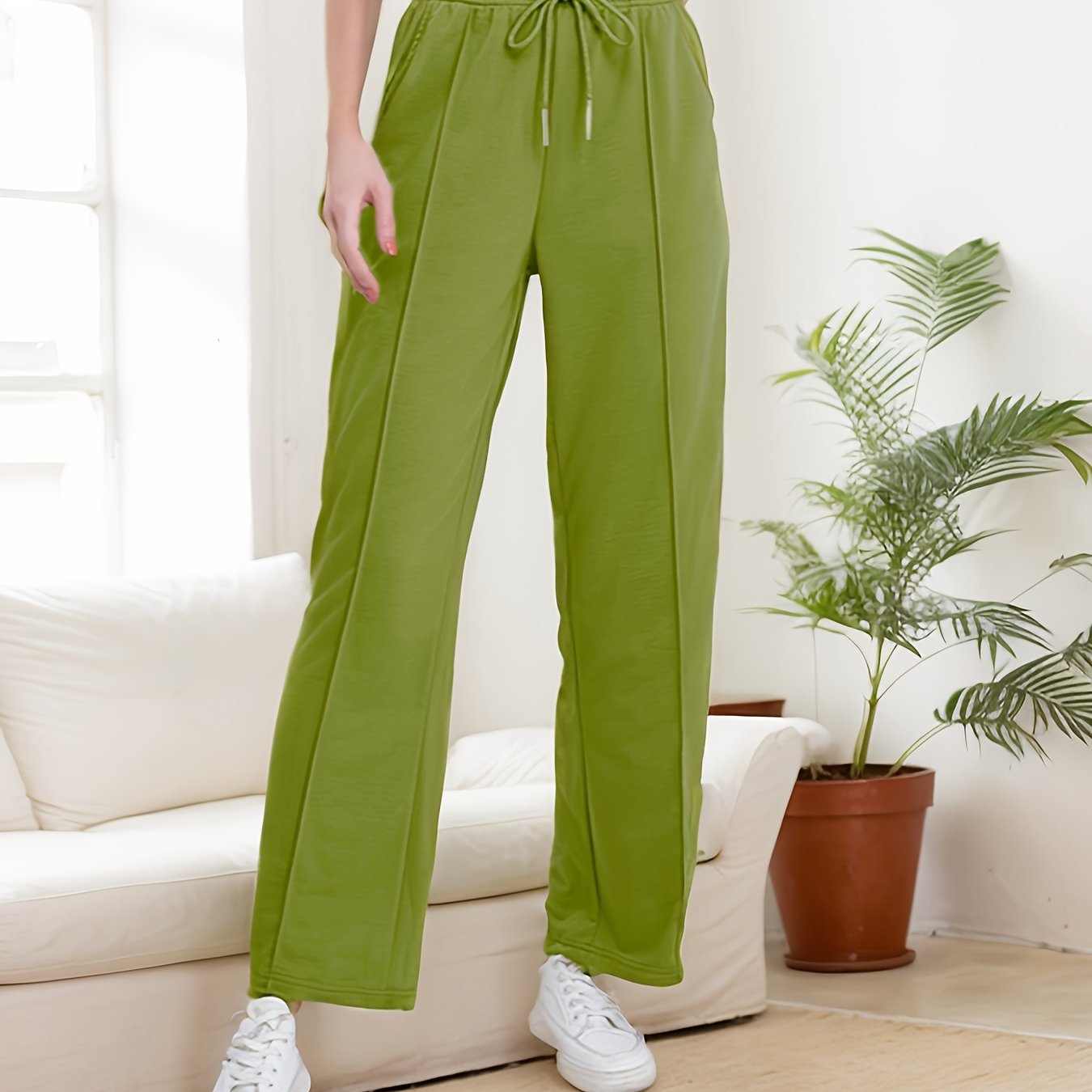 Bulma™ | Pantalones Anchos Elegantes de Algodón