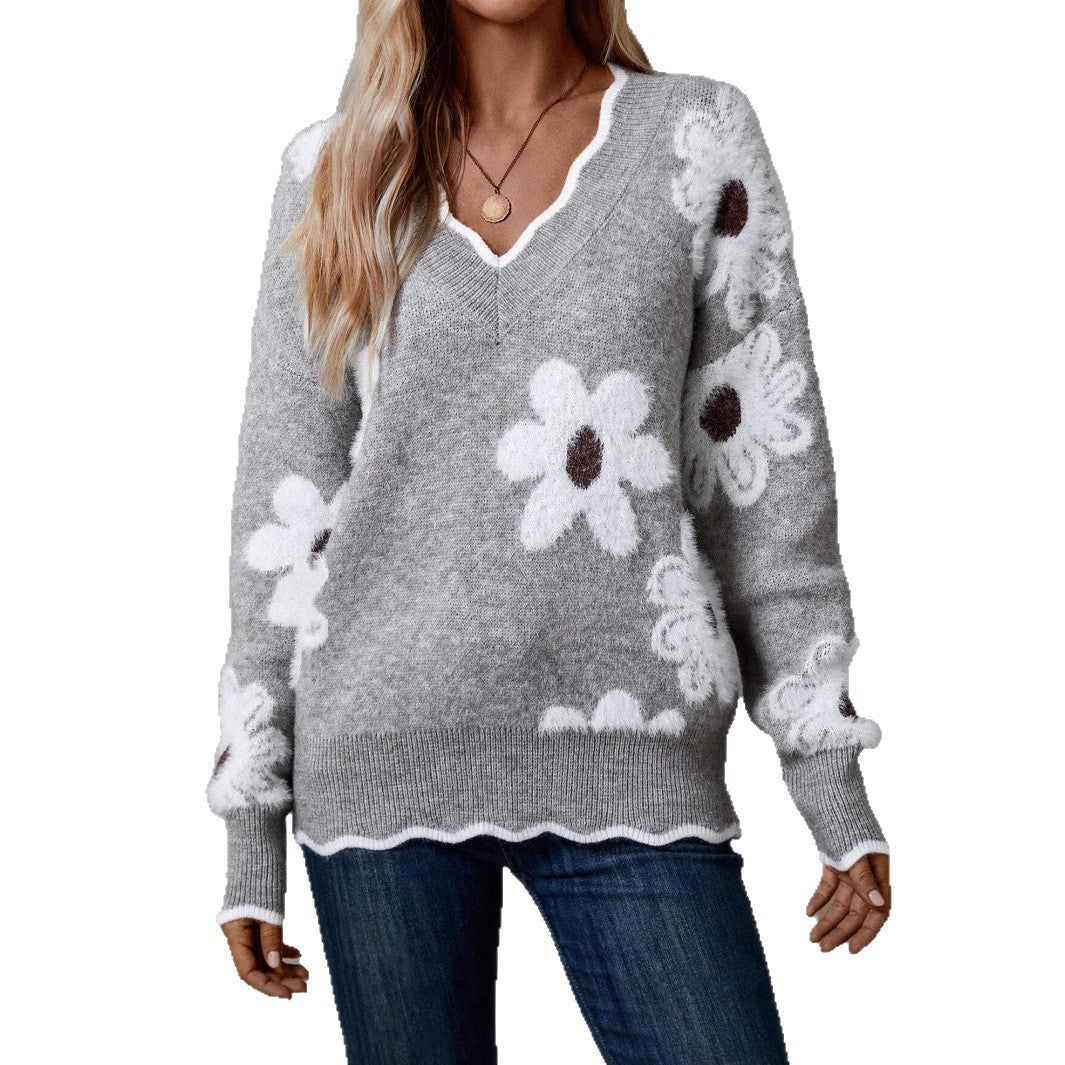 Lydia™ | Suéter de Punto Elegante con Encaje