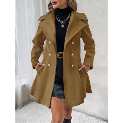 Maria™ | Elegante Chaqueta de Otoño de Doble Botón