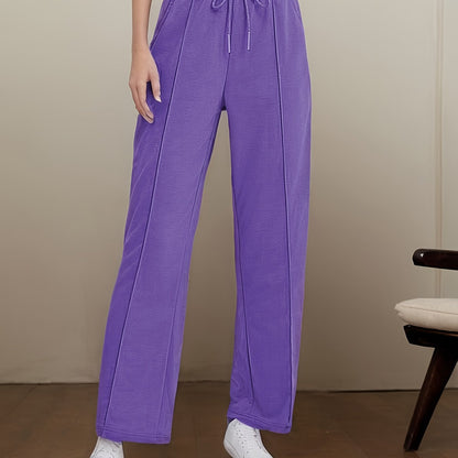 Bulma™ | Pantalones Anchos Elegantes de Algodón