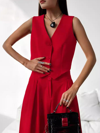 Manon™ | Conjunto Elegante de Cuello en V