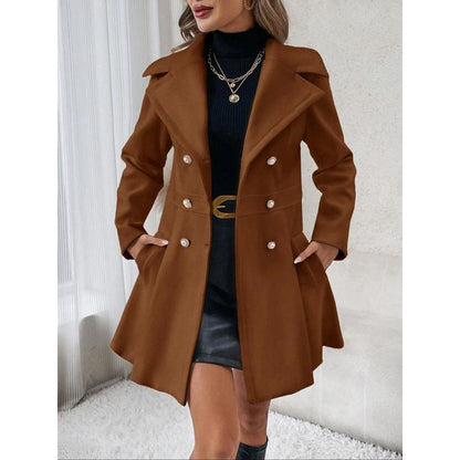 Maria™ | Elegante Chaqueta de Otoño de Doble Botón