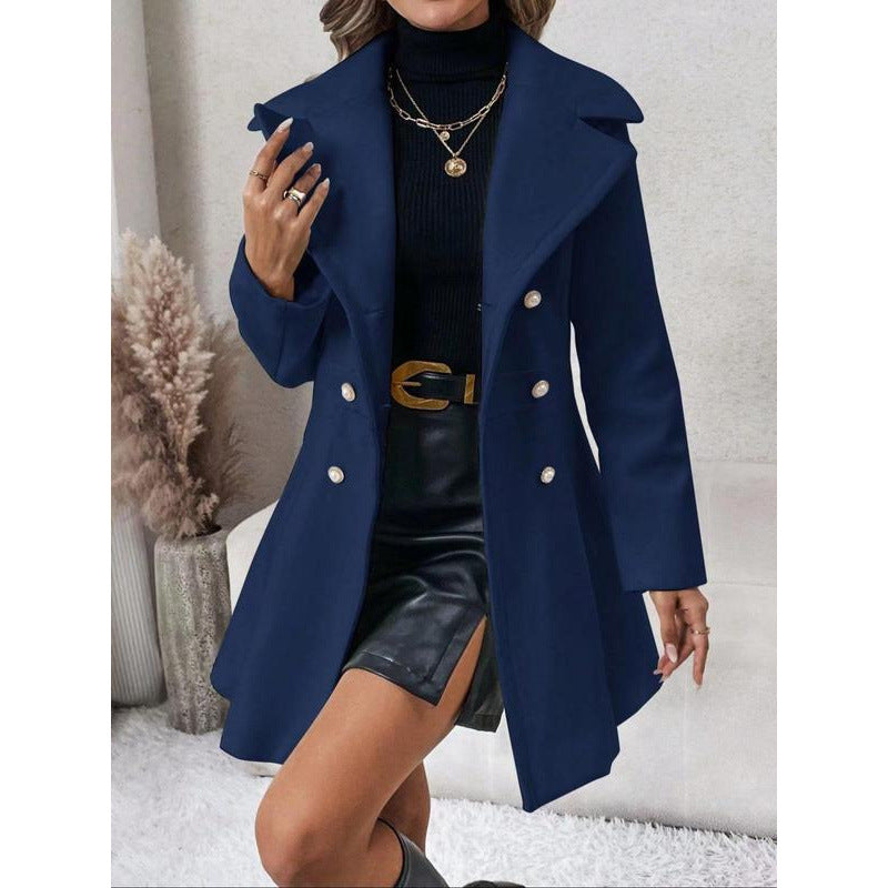 Maria™ | Elegante Chaqueta de Otoño de Doble Botón