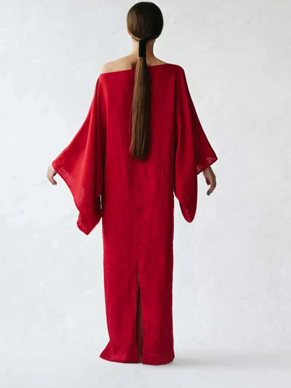 Nira - Vestido kimono informal y elegante