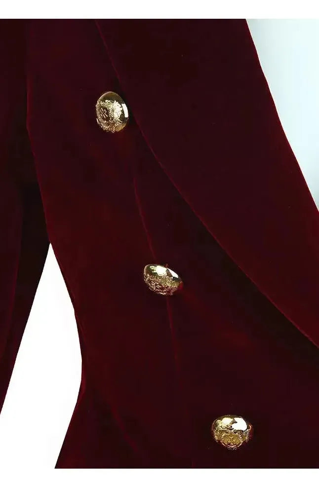 Nola™ | Blazer Elegante de Terciopelo