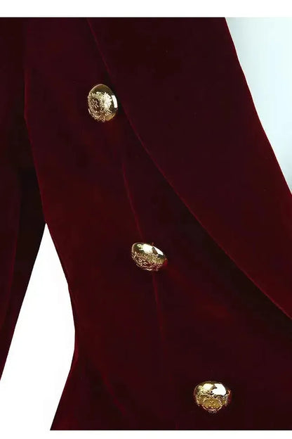 Nola™ | Blazer Elegante de Terciopelo