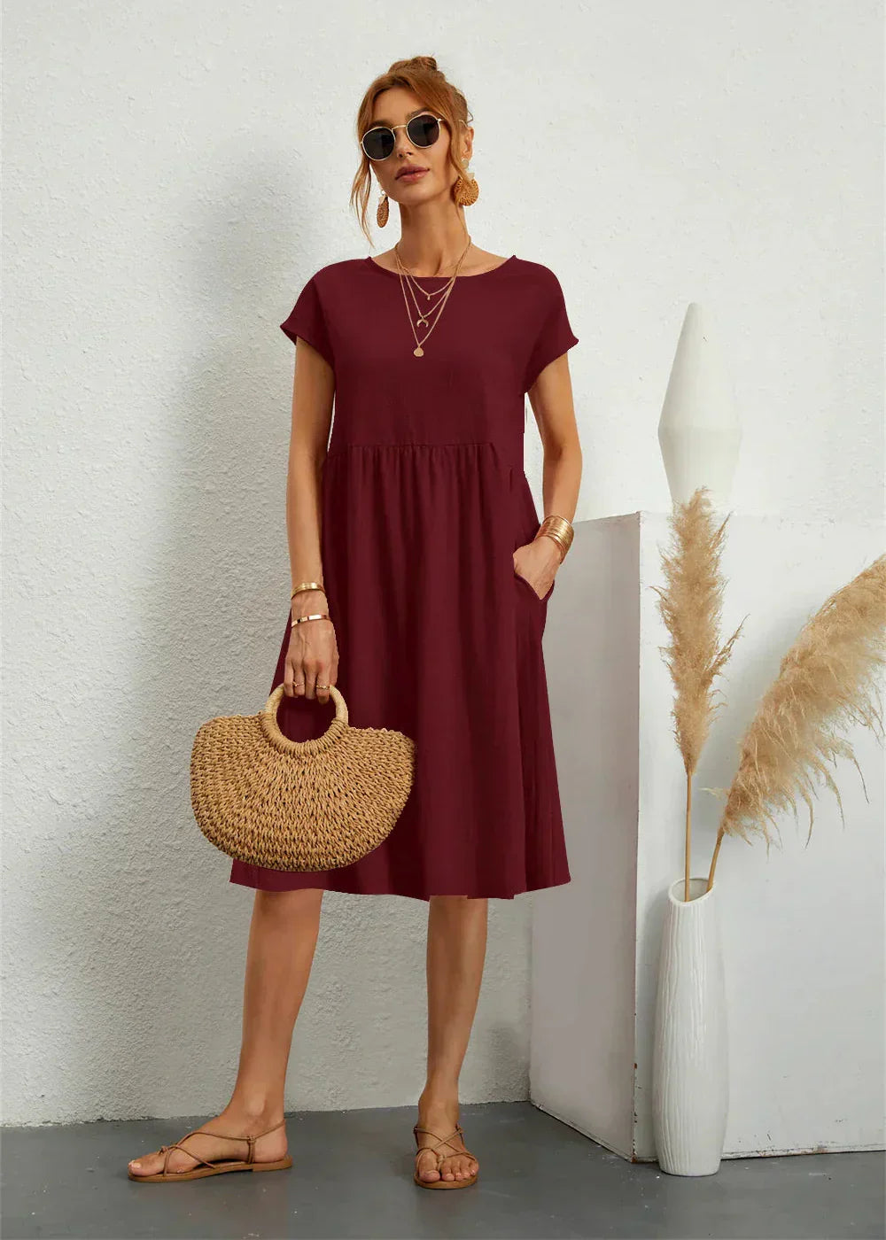 Delaney - Vestido informal elegante