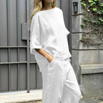 Kailey - Elegante conjunto informal de dos piezas