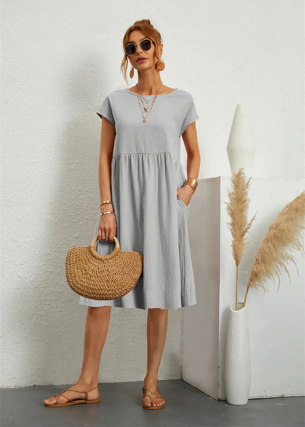 Delaney - Vestido informal elegante