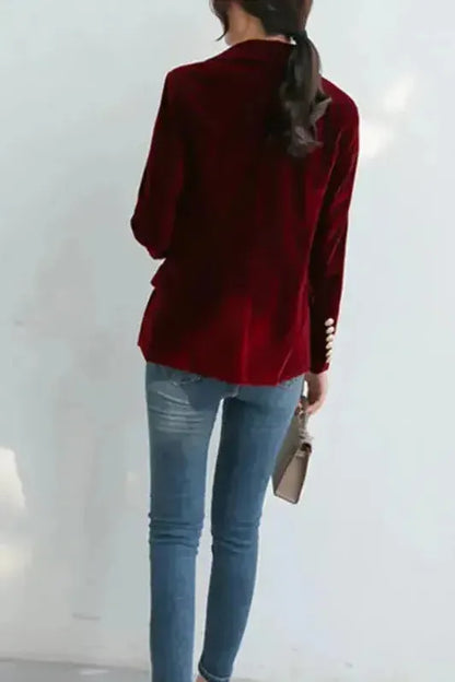 Nola™ | Blazer Elegante de Terciopelo