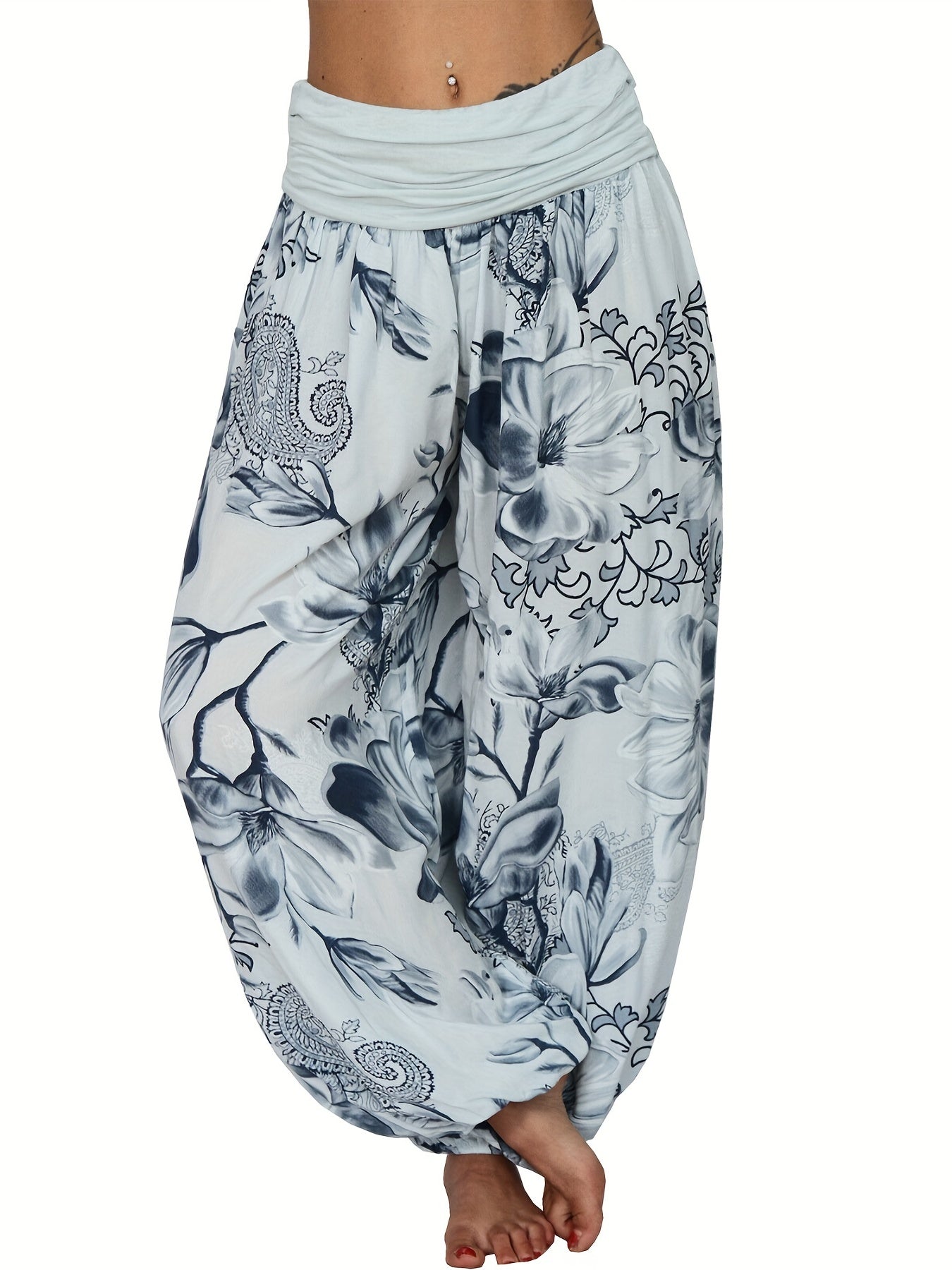 Muri™ | Pantalón Bohemio Floral Elegante