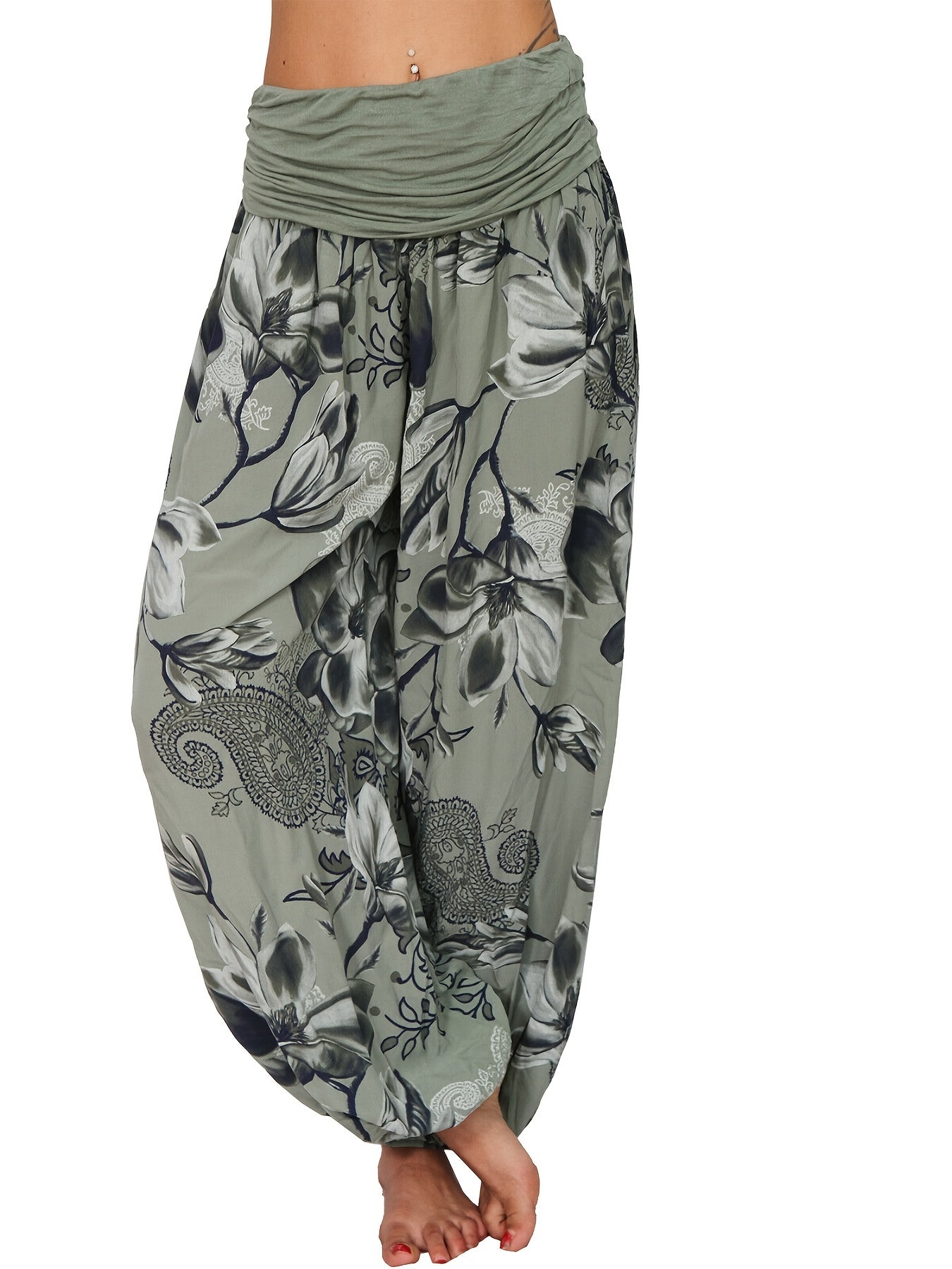 Muri™ | Pantalón Bohemio Floral Elegante