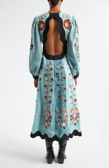 Dalila - Vestido floral elegante y casual