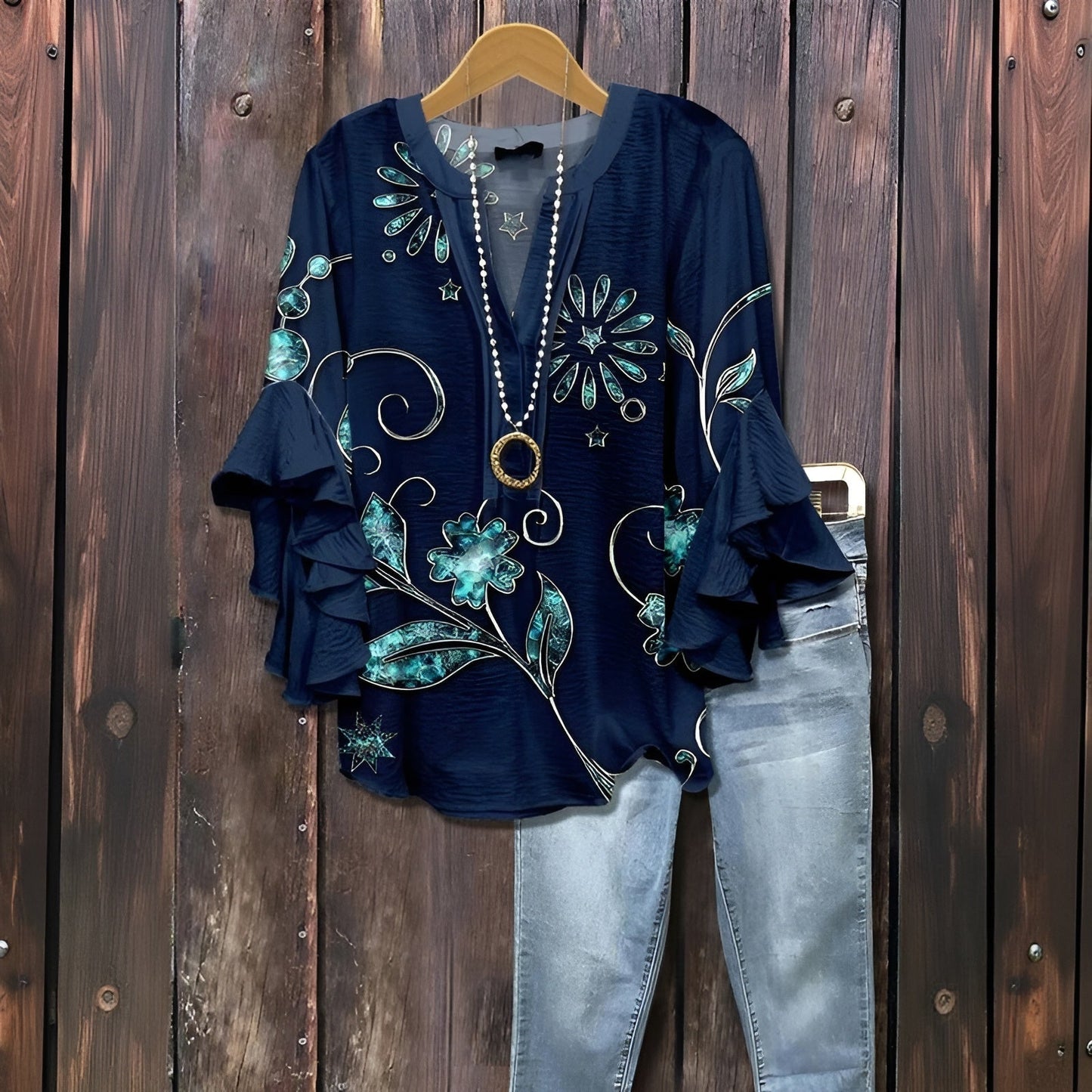 Chantel - Blusa elegante informal