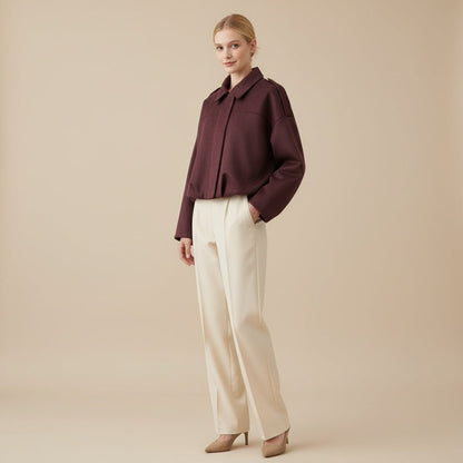 Coral - Abrigo Casual Estiloso