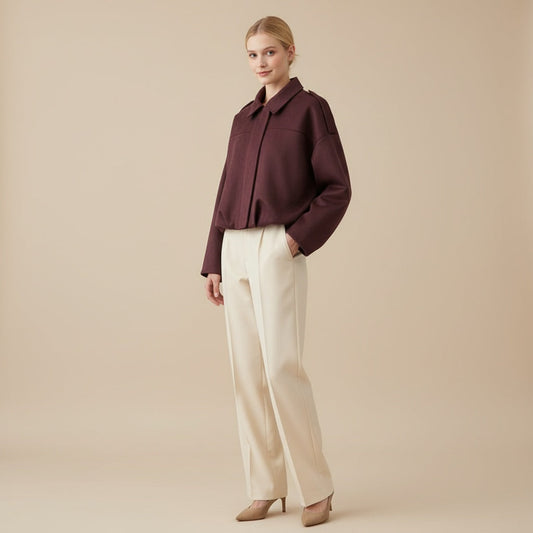 Coral - Abrigo Casual Estiloso