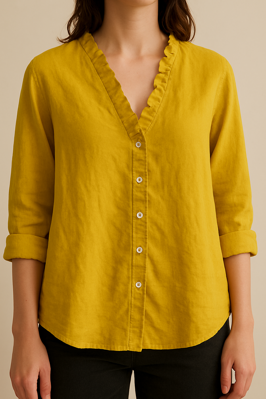 Linea™ | Blusa Casual con Volantes