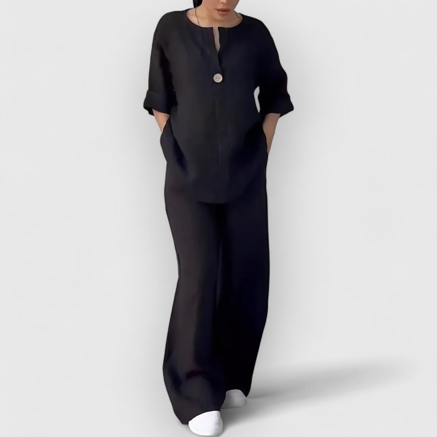 Leona - Conjunto de dos piezas casual elegante