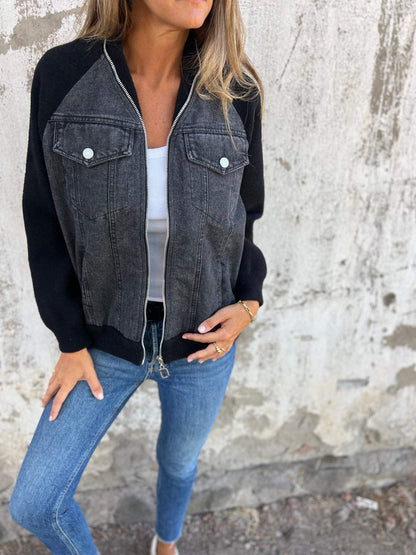 Zoe™ | Chaqueta de Denim Elegante y Confortable