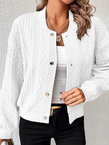 Amara™ | Chaqueta Casual de Poliéster, Confort Elegante