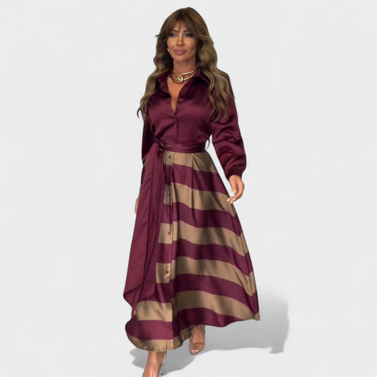 Cyrissa - Vestido Casual Elegante