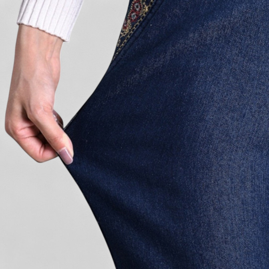 Mira™ | Jeans Elegantes de Denim con Bolsillos Prácticos