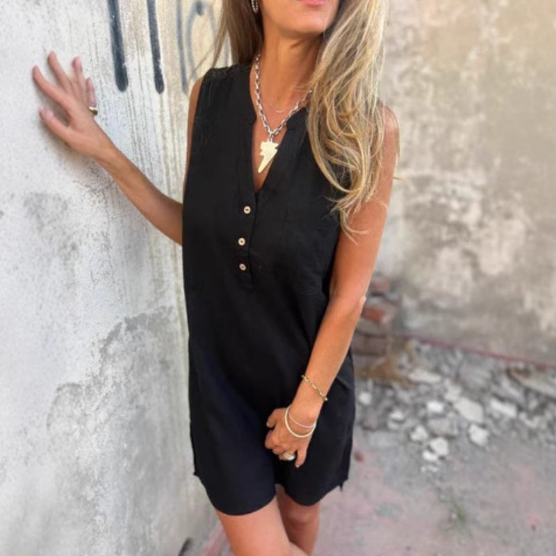 Jiase™ | Bata Elegante Sin Mangas