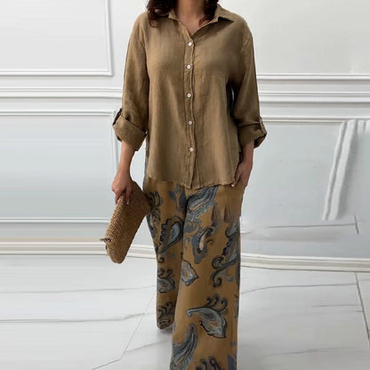 Pinas™ | Conjunto Elegante de Algodón Casual