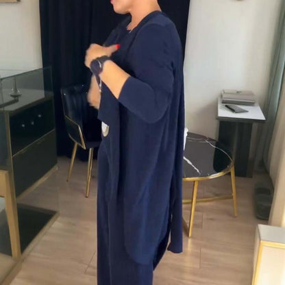 Charmaine - Conjunto de Tres Piezas Casual Elegante